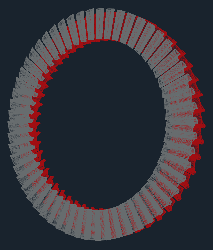 turbomachinery cfd tutorial axial turbine cfd openfoam model view