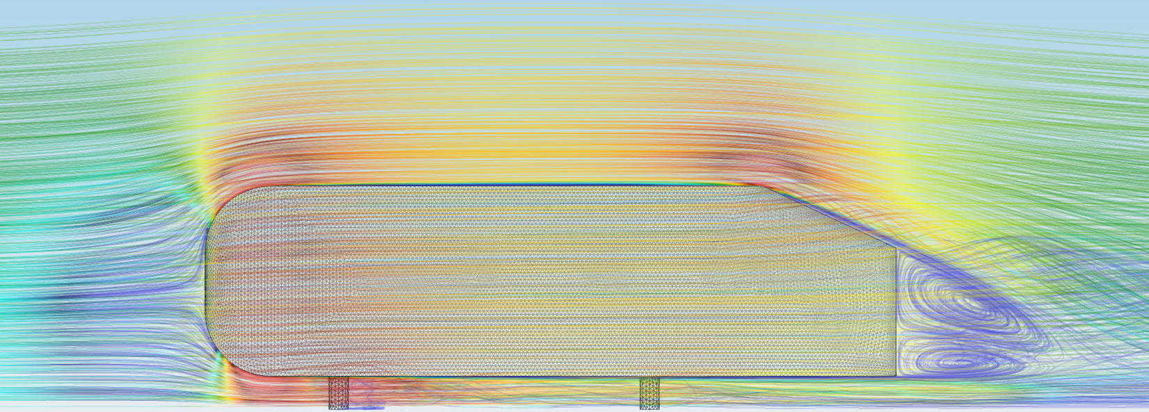 CFD Ahmed Body measurement data wake structure