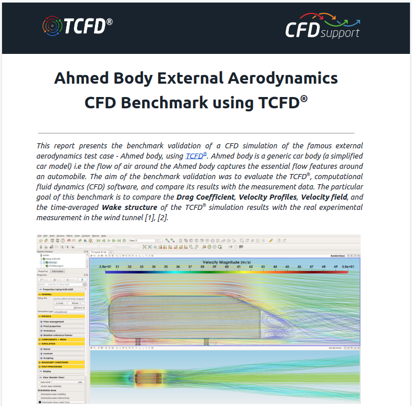 Ahmed Body Benchmark
