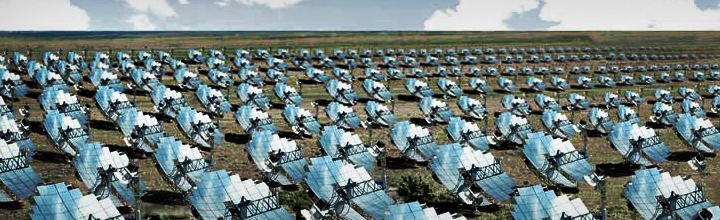Solar power plant CFD