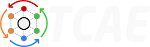 TCAE logo white