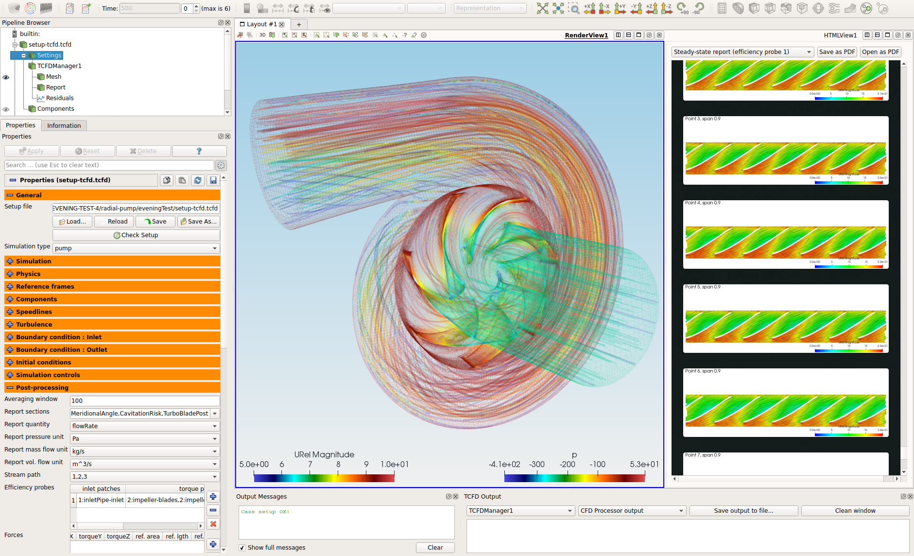 TCFD 18.10 radial pump interface