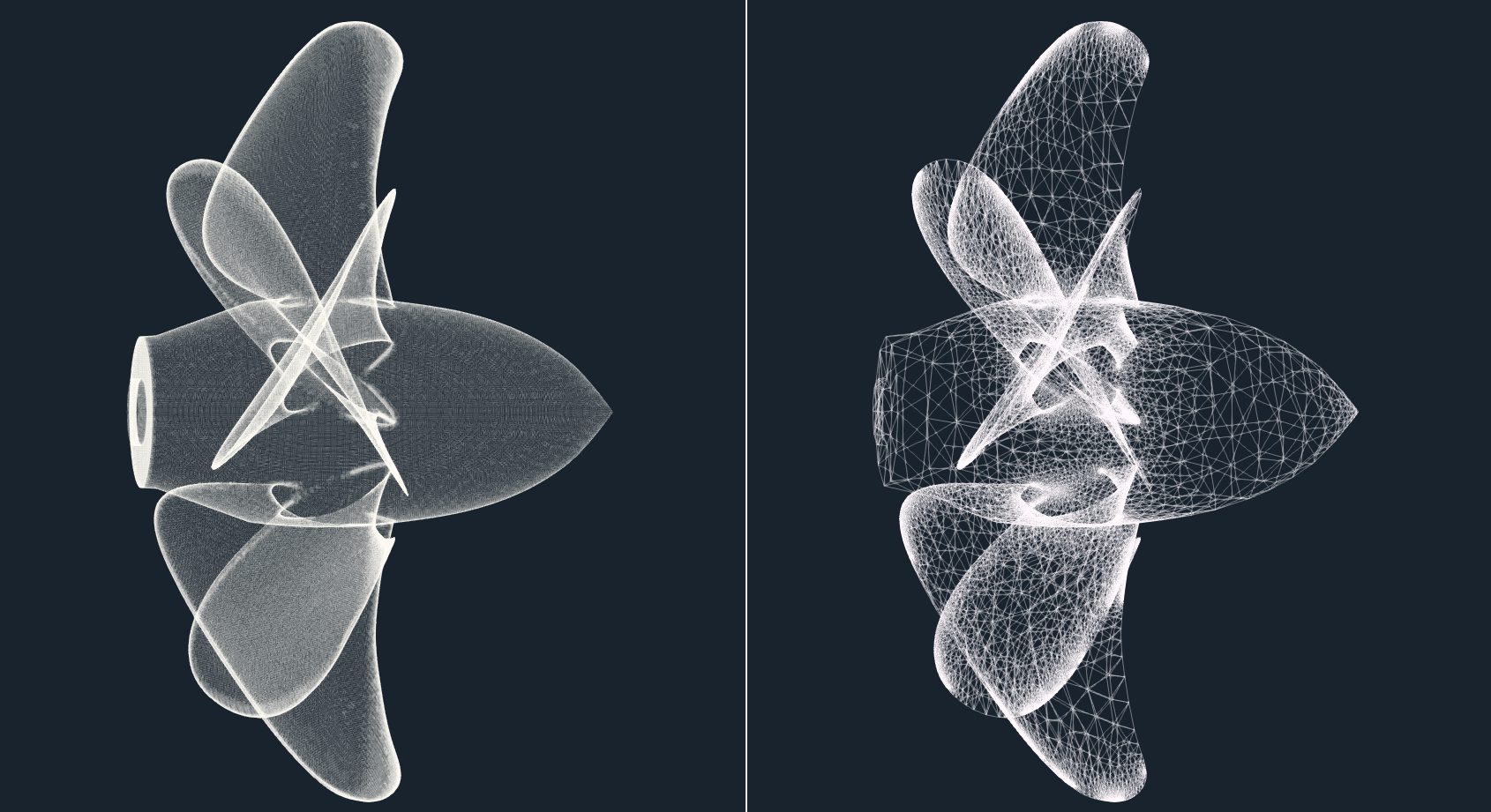 TMESH meshes for FEA and CFD