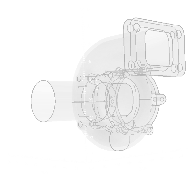 TCFD 26 radial turbine design process surface model
