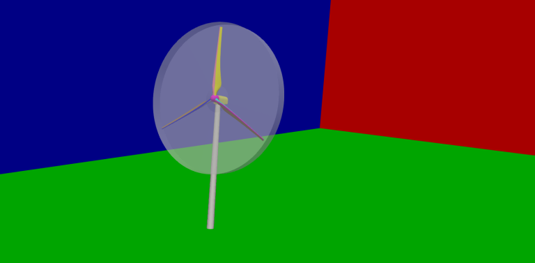 Wind Turbine Tcfd Simulation 4 TCFD Wind Turbine model