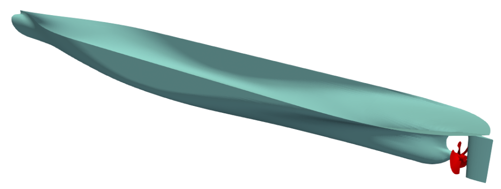 Ship Hull Propeller Tcfd Simulation 7 TCFD ship hul propeller air