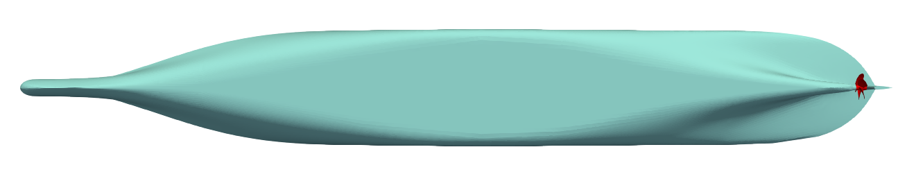 Ship Hull Propeller Tcfd Simulation 9 TCFD ship hul propeller bottom