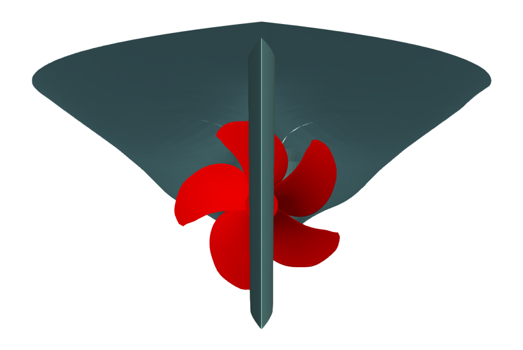 Ship Hull Propeller Tcfd Simulation 6 TCFD ship hul propeller front