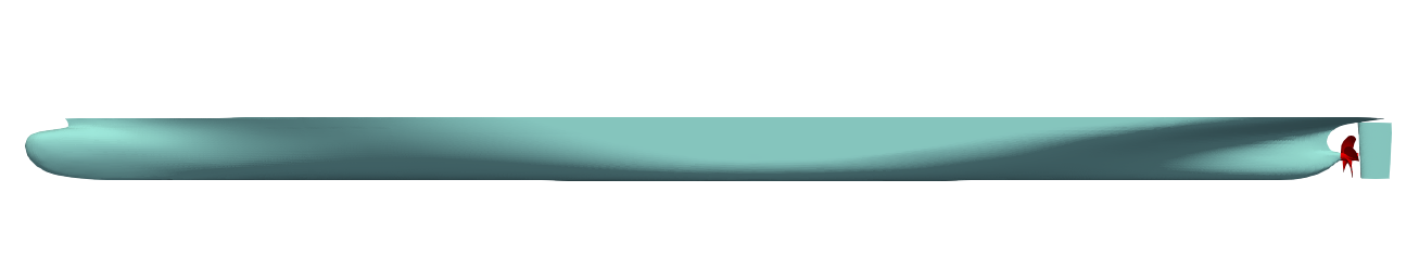 Ship Hull Propeller Tcfd Simulation 8 TCFD ship hul propeller side