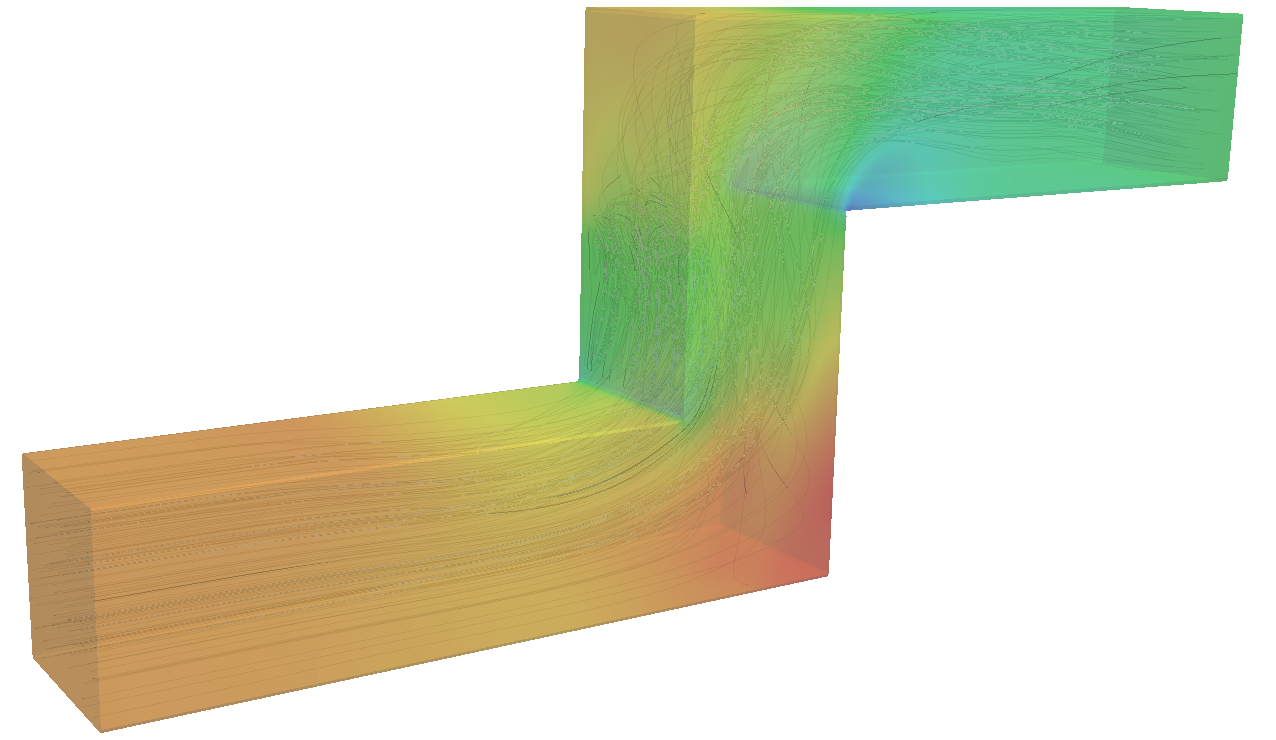 adjoint optimization method duct pressure