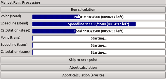 cfd processor TCFDManager calculation progress