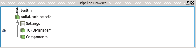 cfd processor TCFDManager in pipeline browser