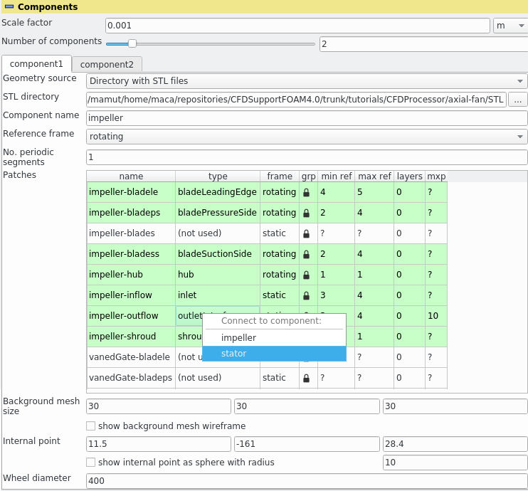 cfd processor TCFDSource components