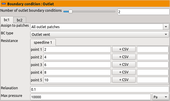 cfd processor TCFDSource outlet boundary condition outlet vent