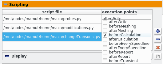 cfd processor TCFDSource scripting