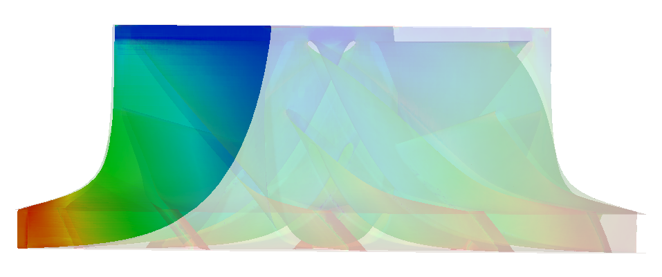 compressor turbomachinery cfd meridional average temperature