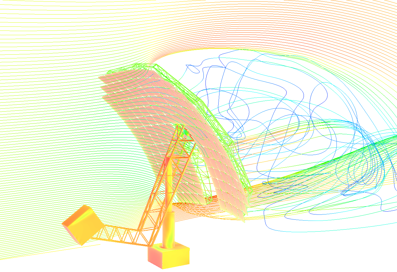 construction at wind pressure streamtraces 2