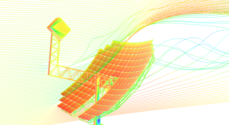 construction at wind pressure streamtraces 4