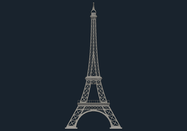 eiffel tower cfd openfoam snappyhexmesh 1