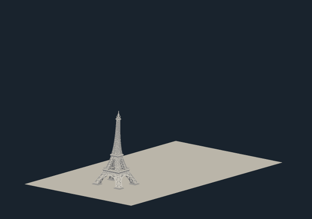 eiffel tower cfd openfoam snappyhexmesh in box 2