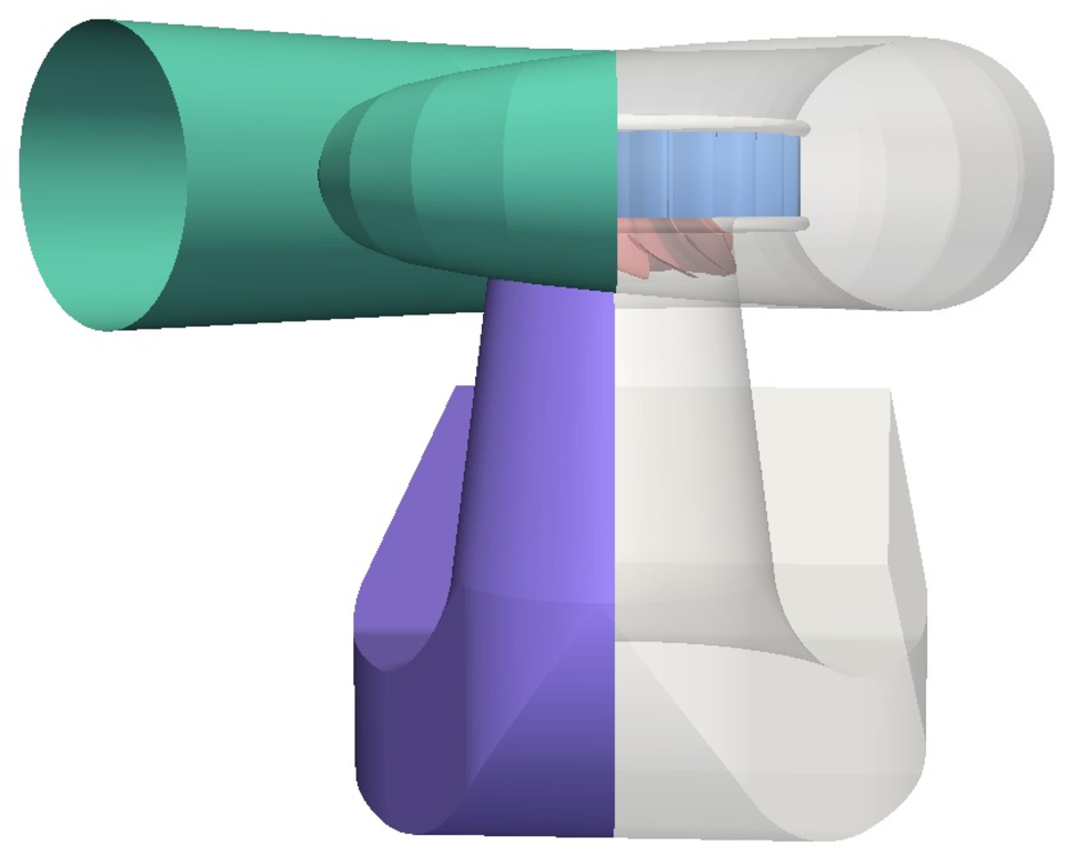 francis turbine cfd geometry 1