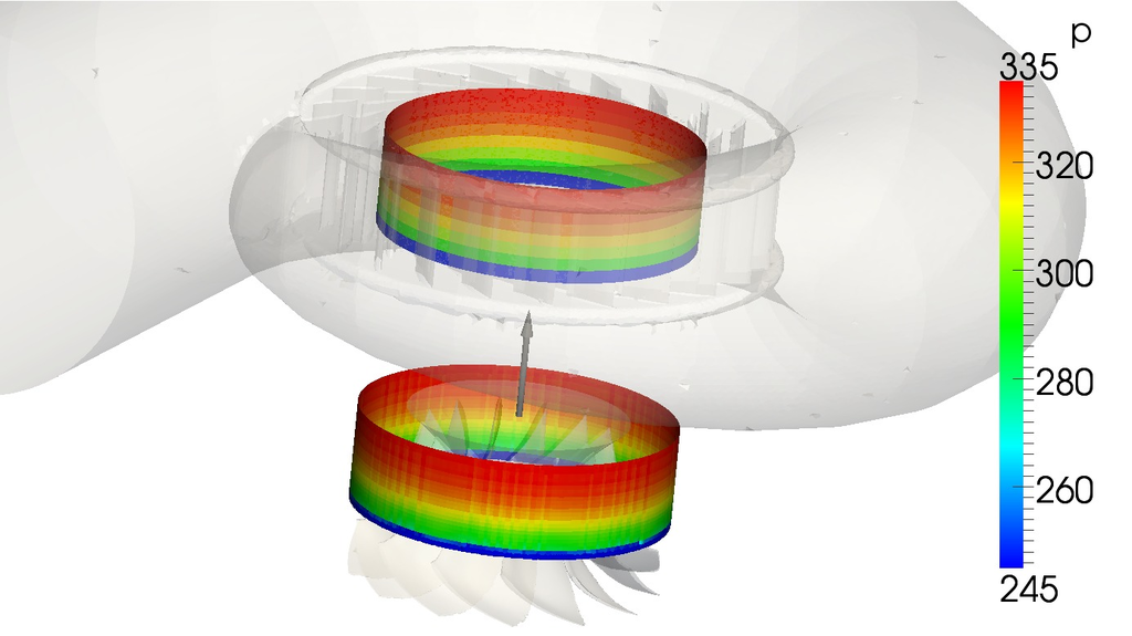 francis turbine cfd openfoam results pressure spiral