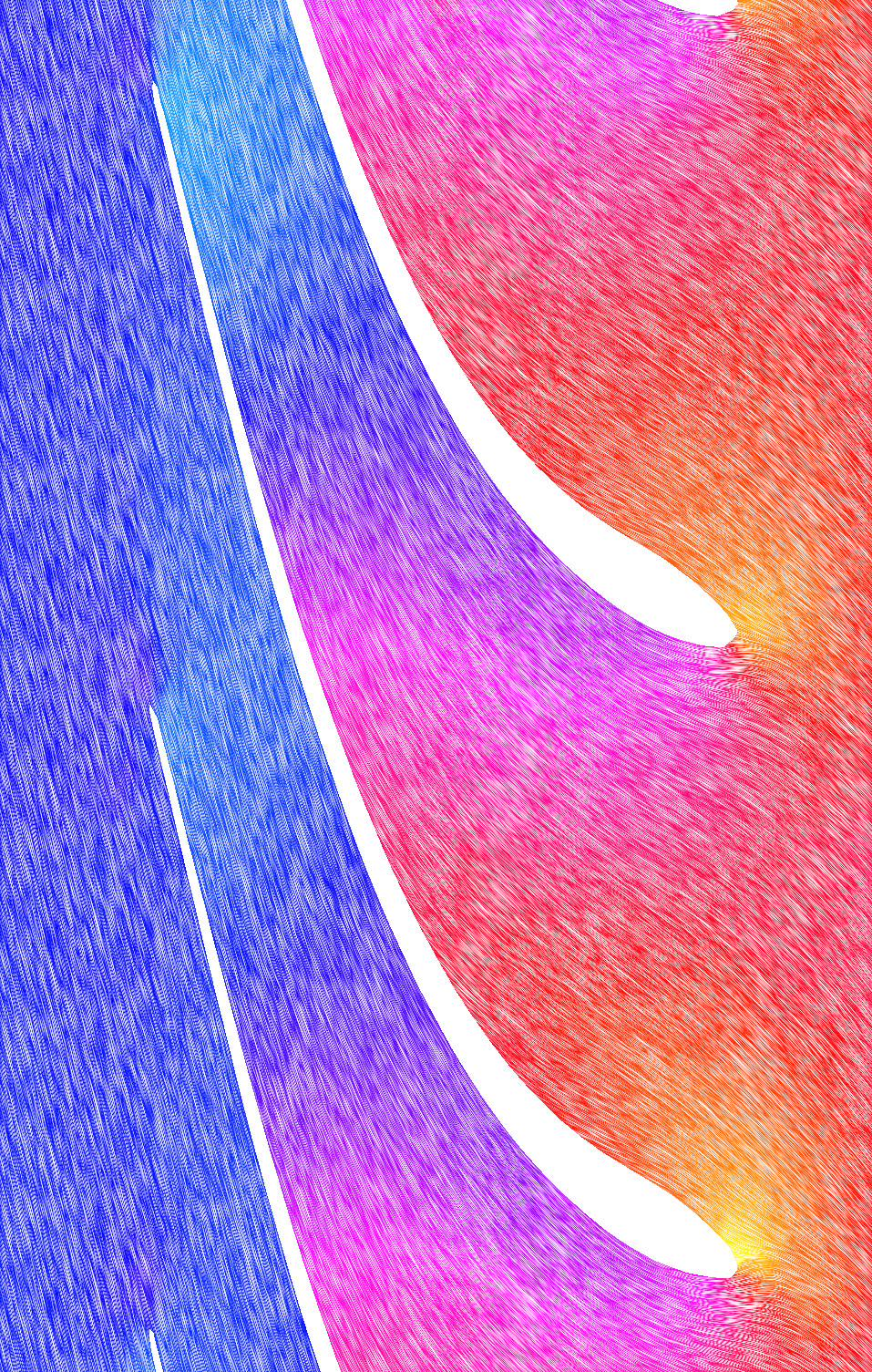 francis turbine turbomachinery cfd unwrapped streamtraces detail cta