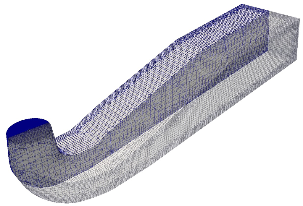 kaplan turbine cfd openfoam mesh drafttube 1