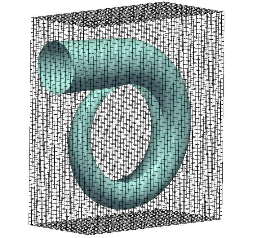pump cfd openfoam spiral blockmesh background mesh 36