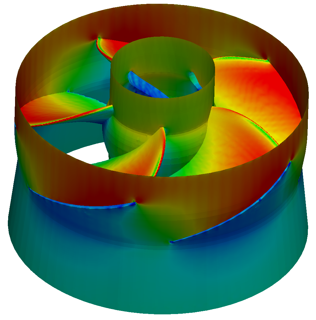 turbo blade post cfd kaplan wheel pressure no legend