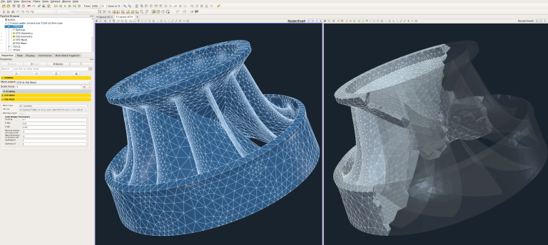 Francis Turbine Cfd Study 25 Francis turbine runner mesh TFEA GUI interface x1000 1 768x344 2