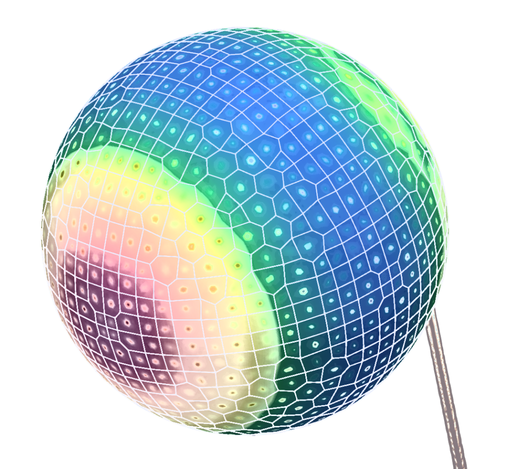 beam ball FSI benchmark gray background web cta