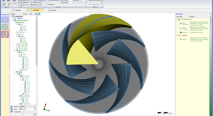 cfd turbo mixed flow pump cft view