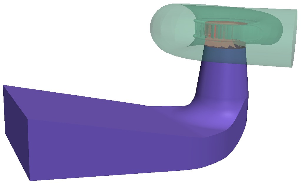 francis turbine drafttube geometry openfoam