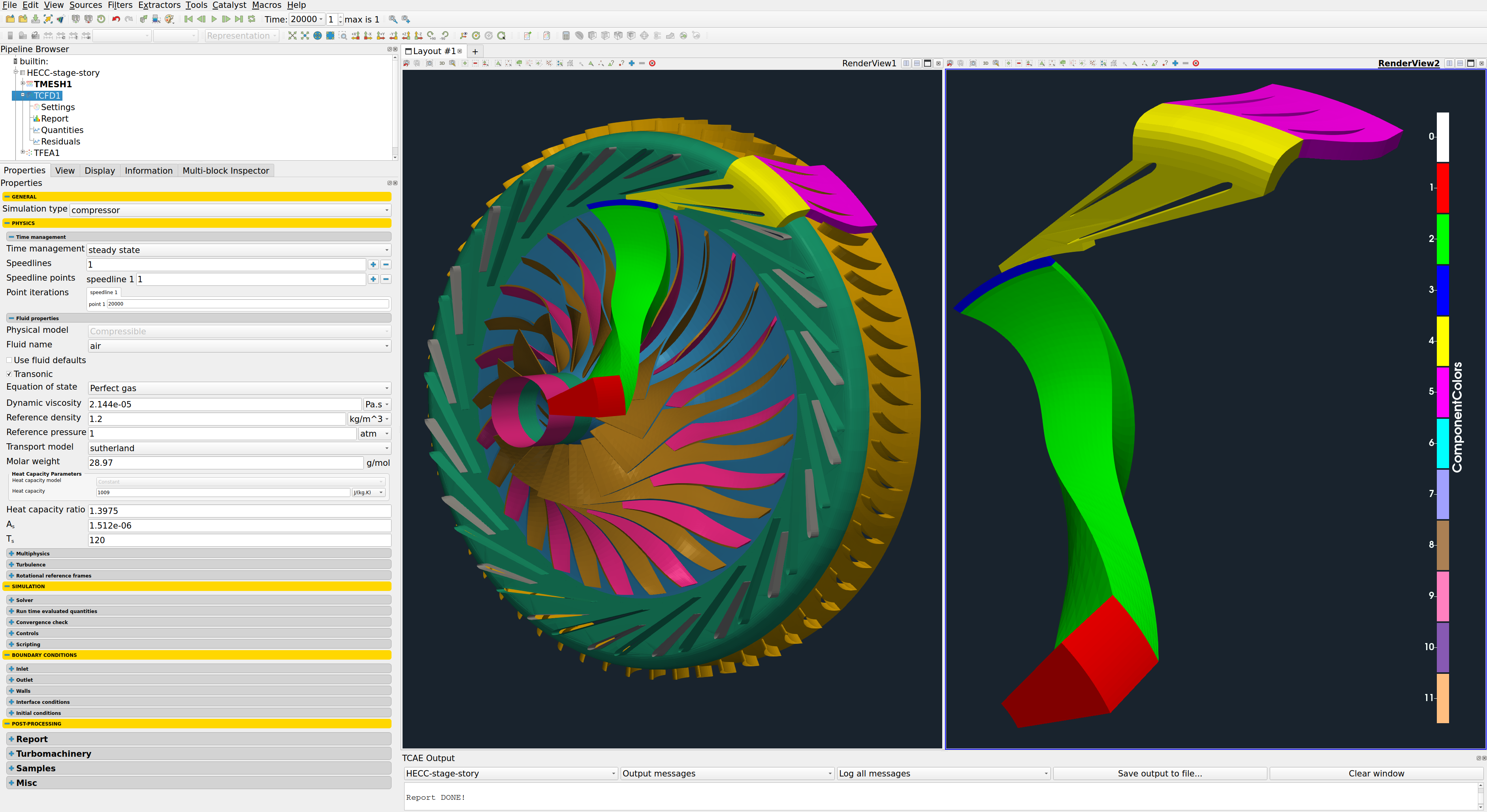 HECC CFD TCFD settings