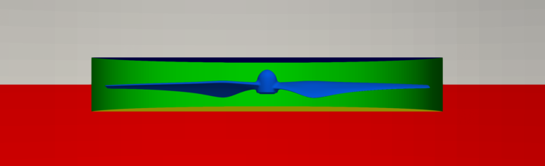 DJI Propeller Simulation Domain side detail