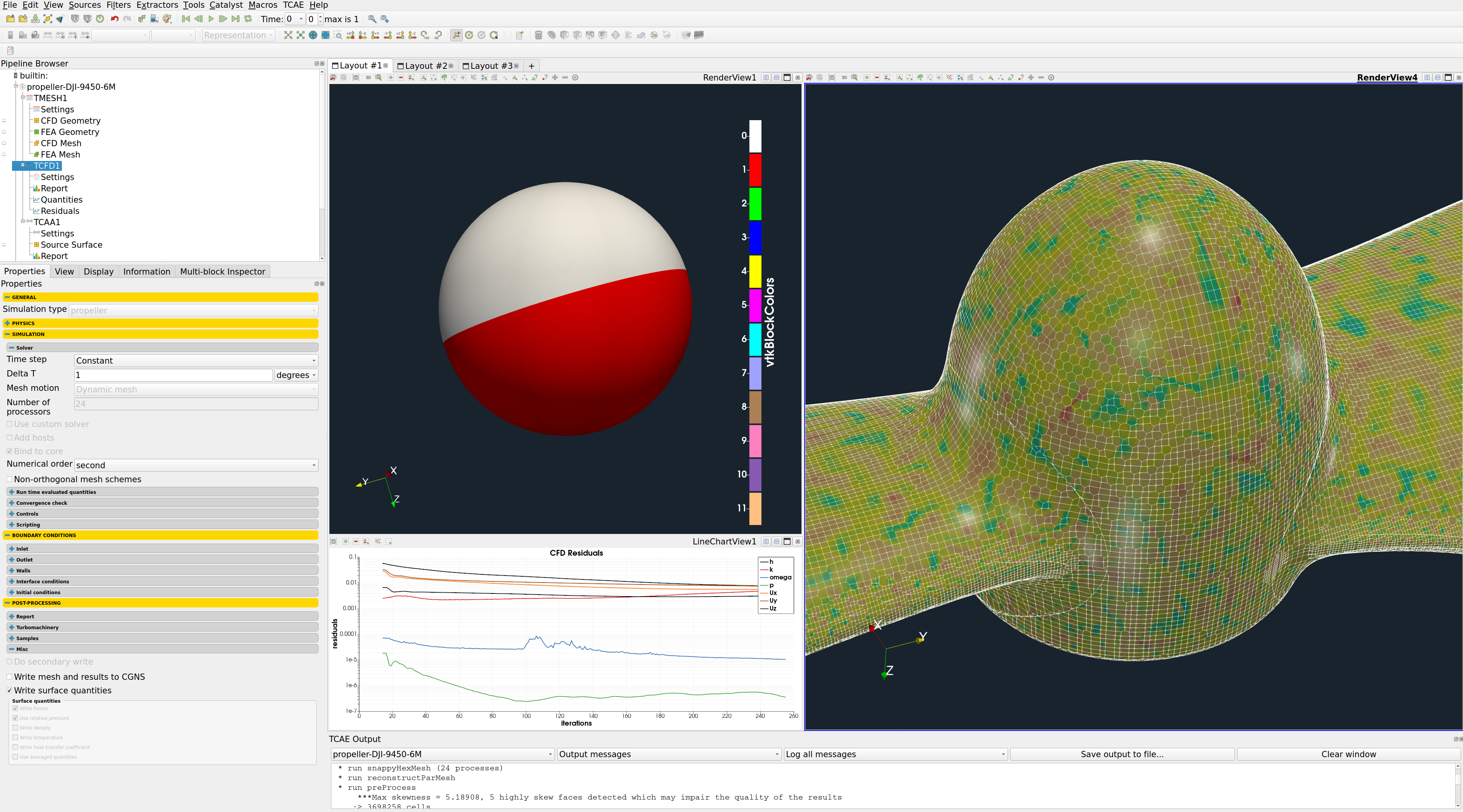 DJI Propeller Simulation setup