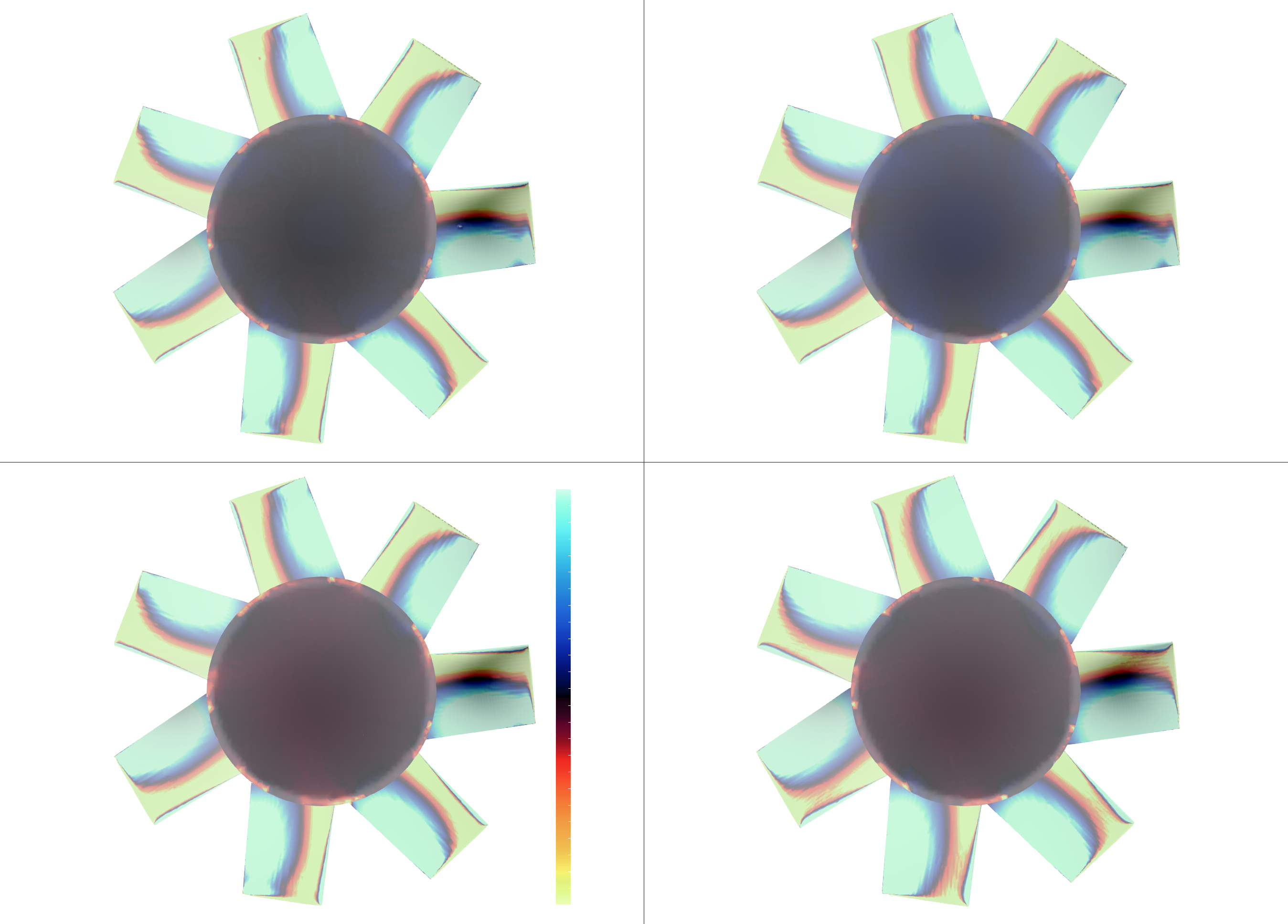 axial fan optimization back pressure four inverted