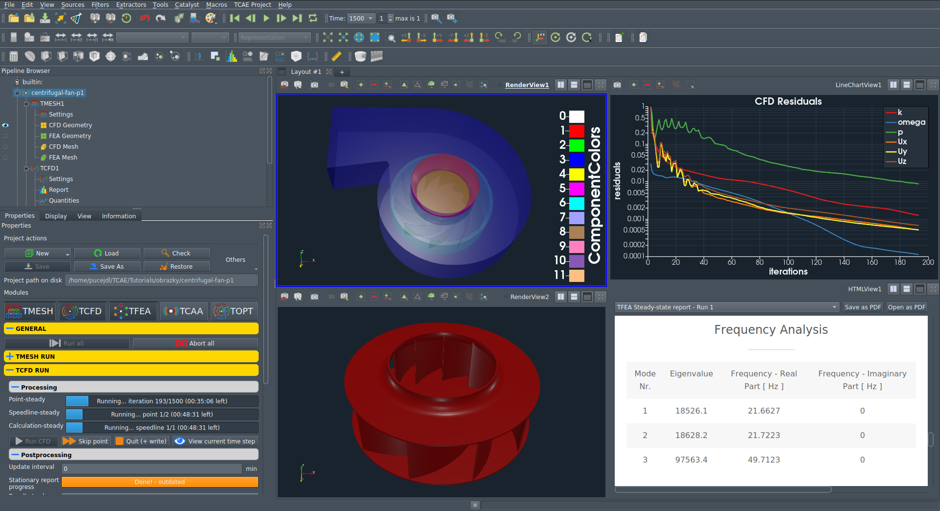 centrifugal fan workspace