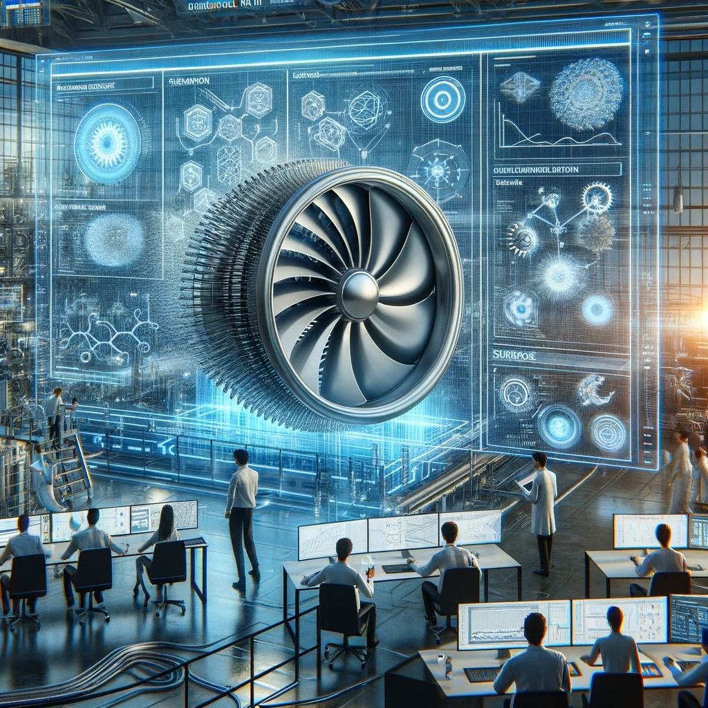 AI for CAE 11 industrial fan tasy 10