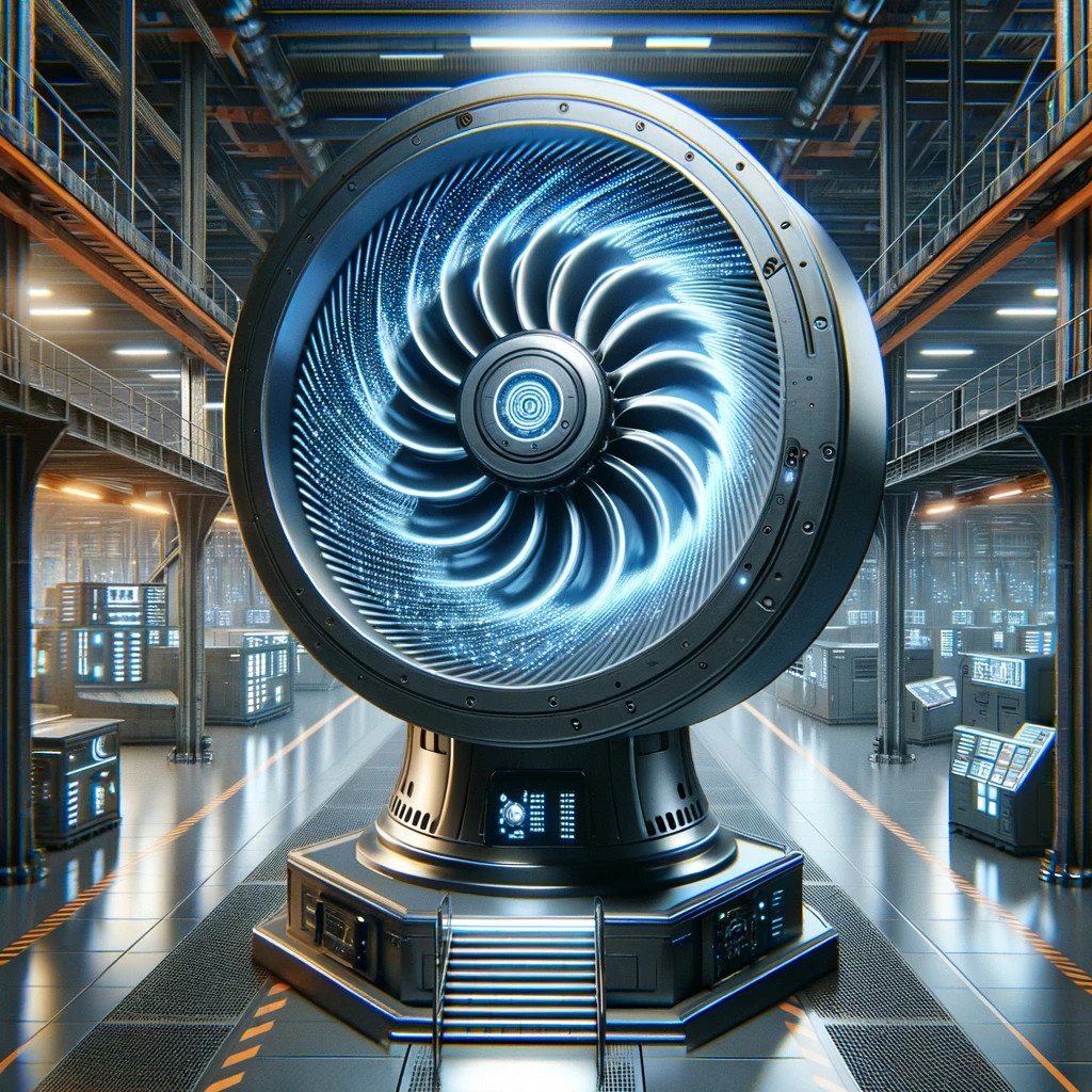 AI for CAE 8 industrial fan tasy 7