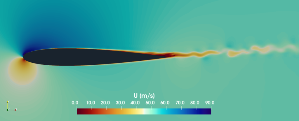 NACA 0012 BANCIIIc3 TCAE velocity magnitude 1