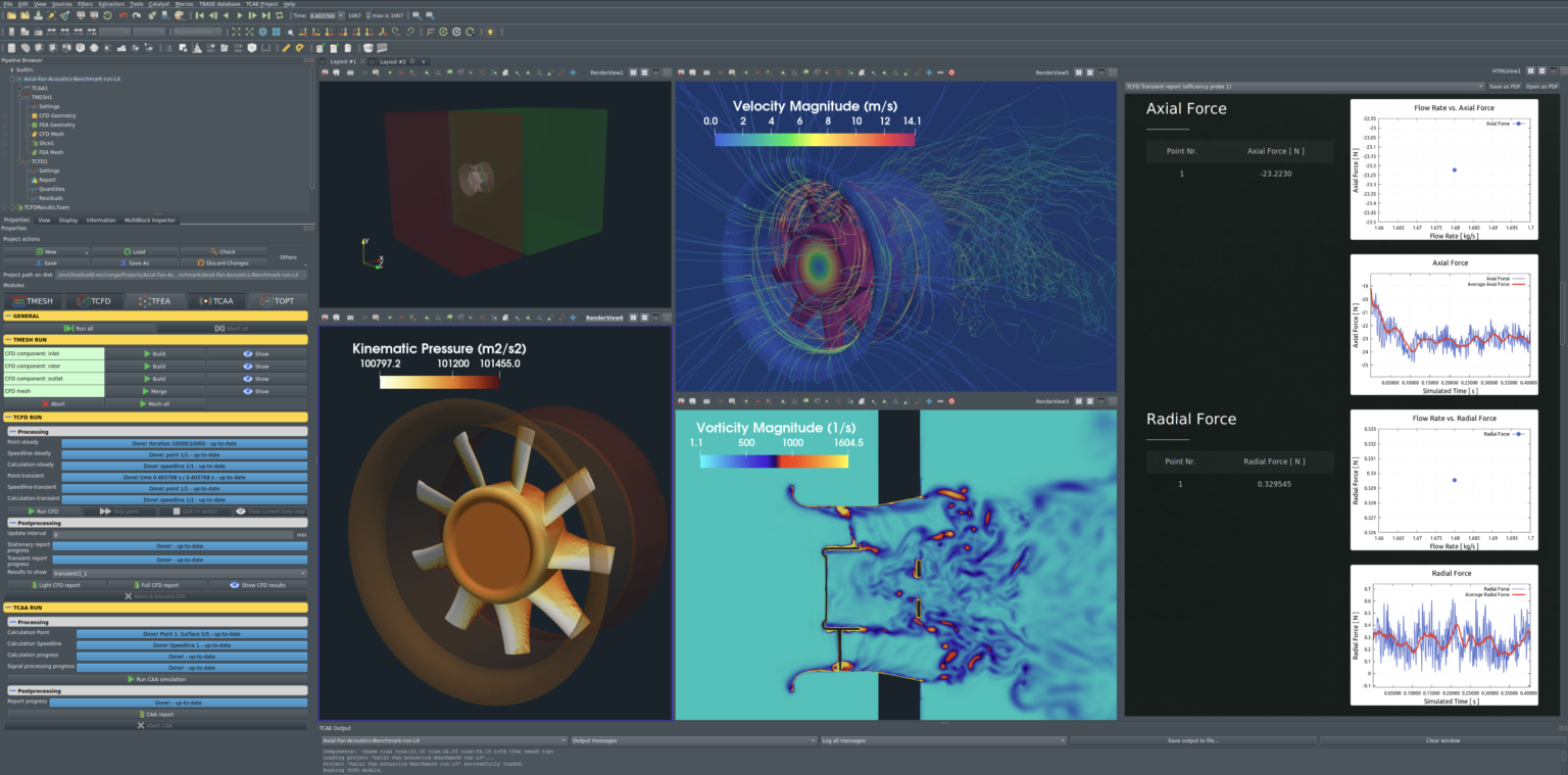 Axial Fan Acoustic Benchmark – CFD SUPPORT