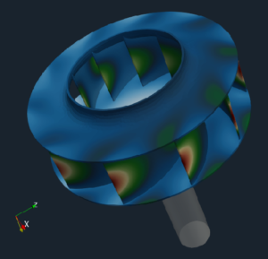 CAE Software Development 13 centrifugal fan impeller