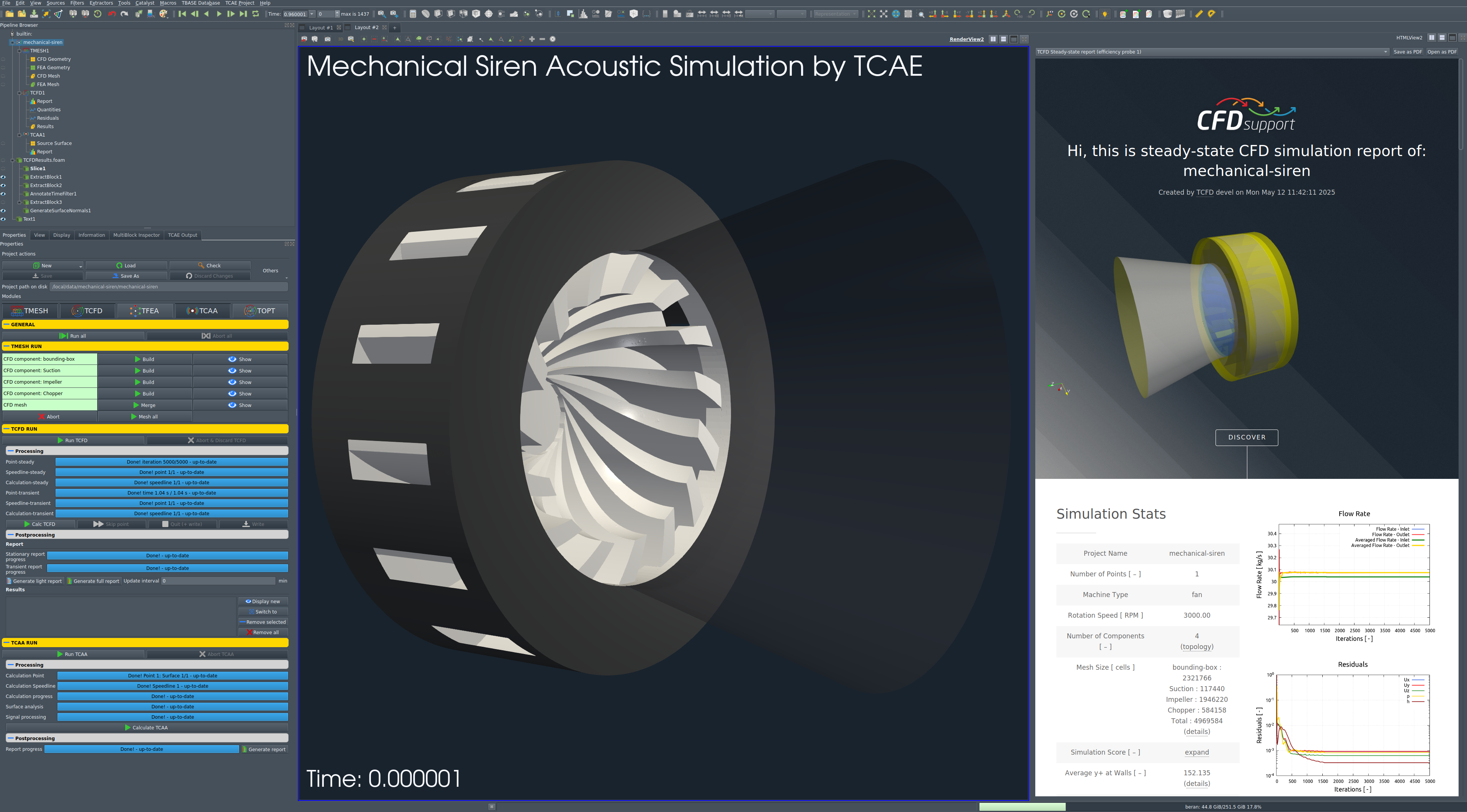mechanical-siren-acoustic-simulation 2 Mechanical siren TCAE interface GUI 2